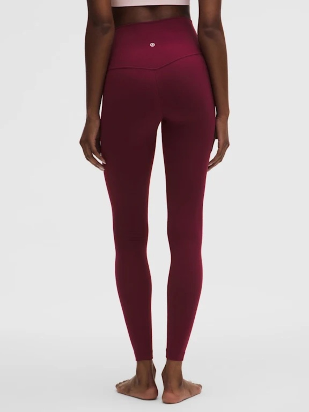 NWT Lululemon Align No Line High-Rise Pant 28” Cranberry Charm Size 8 - Picture 2 of 9